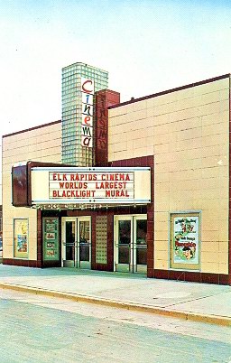 Elk Rapids Cinema - Old Post Card View (newer photo)